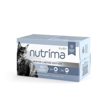 Nutrima Cat Adult Winter Limited Edition Multipack 6x85 g