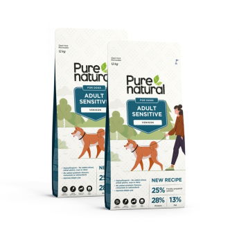 Purenatural Dog Adult Sensitive Venison 2 x 12 kg