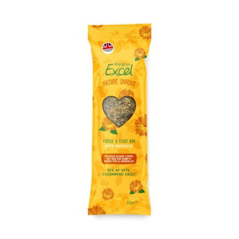 Burgess Excel Nature Snacks Forage & Feast Bar Marigold 60 g