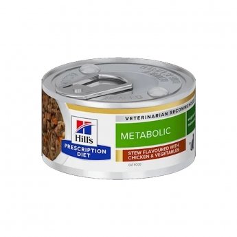 Hills Prescription Diet Feline Metabolic Stew Chicken & Vegetables 82 g
