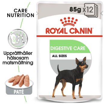 Royal Canin Digestive Care Adult Loaf v&aring;tfoder f&ouml;r hund 12x85 g