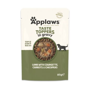 Applaws Dog Taste Toppers Lamb with Courgette, Carrots & Chickpeas 85 g