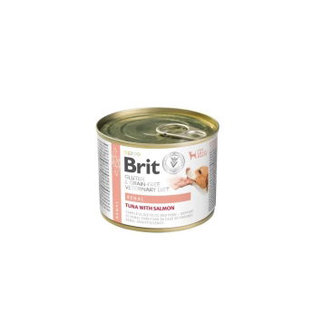 Brit Veterinary Diet Dog Renal Grain Free Tuna, Salmon & Pea (200 g)