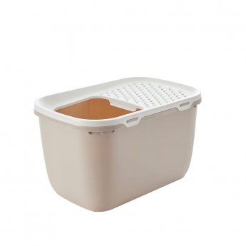 Savic Hop In Giant Kattl&aring;da Vit/Beige 74 x 49,7 x 43 cm