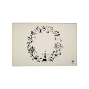 Moomin For Pets Silikonunderlägg Mumin 80 år (60 x 40 cm)
