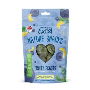 Burgess Excel Nature Snacks Fruity Feasts 60 g