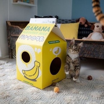 Little&Bigger Banana Mj&ouml;lkkartong Kattigloo