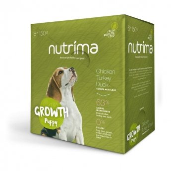 Nutrima Growth Puppy Kyckling, Kalkon & Anka 150 g