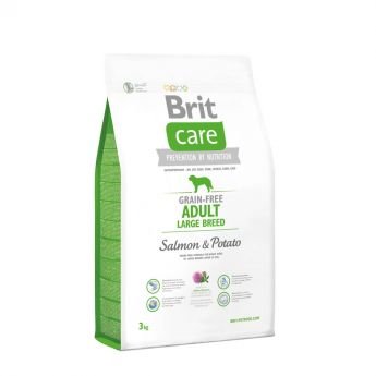 Brit Care Grain-Free Adult Large Breed Salmon & Potato (3 kg)