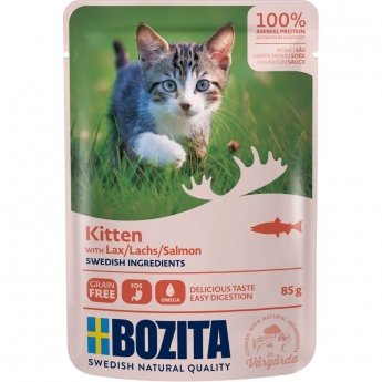 Bozita Kitten Lax i Sås 85 g