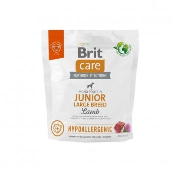 Brit Care Dog Junior Large Breed Hypoallergenic Lamb (1 kg)