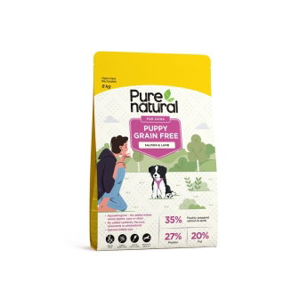 Purenatural Puppy Grain Free Salmon & Lamb (8 kg)