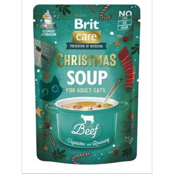Brit Care Cat Adult Christmas Soup Beef 75 g