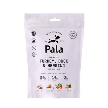 Pala Recipe 6 Turkey, Duck & Herring (400 g)