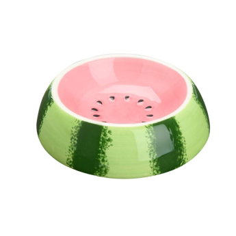 Little&Bigger Juicy Vibes Keramiksk&aring;l till Katt Vattenmelon
