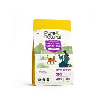 Purenatural Cat Sterilised Grain Free Chicken (2 kg)