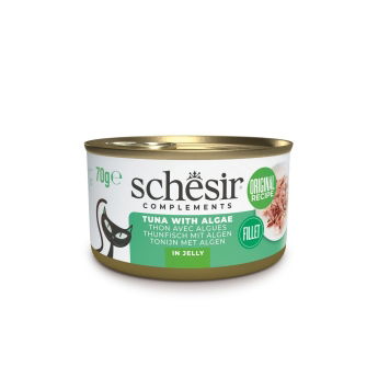 Schesir Cat Adult Complements Tonfisk & Alger i Gelé 70 g