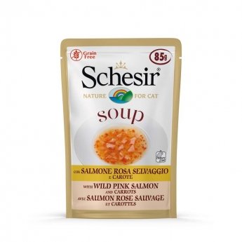 Schesir Soup Lax med Morot 85 g