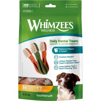 Whimzees Tandborste Medium 12-pack