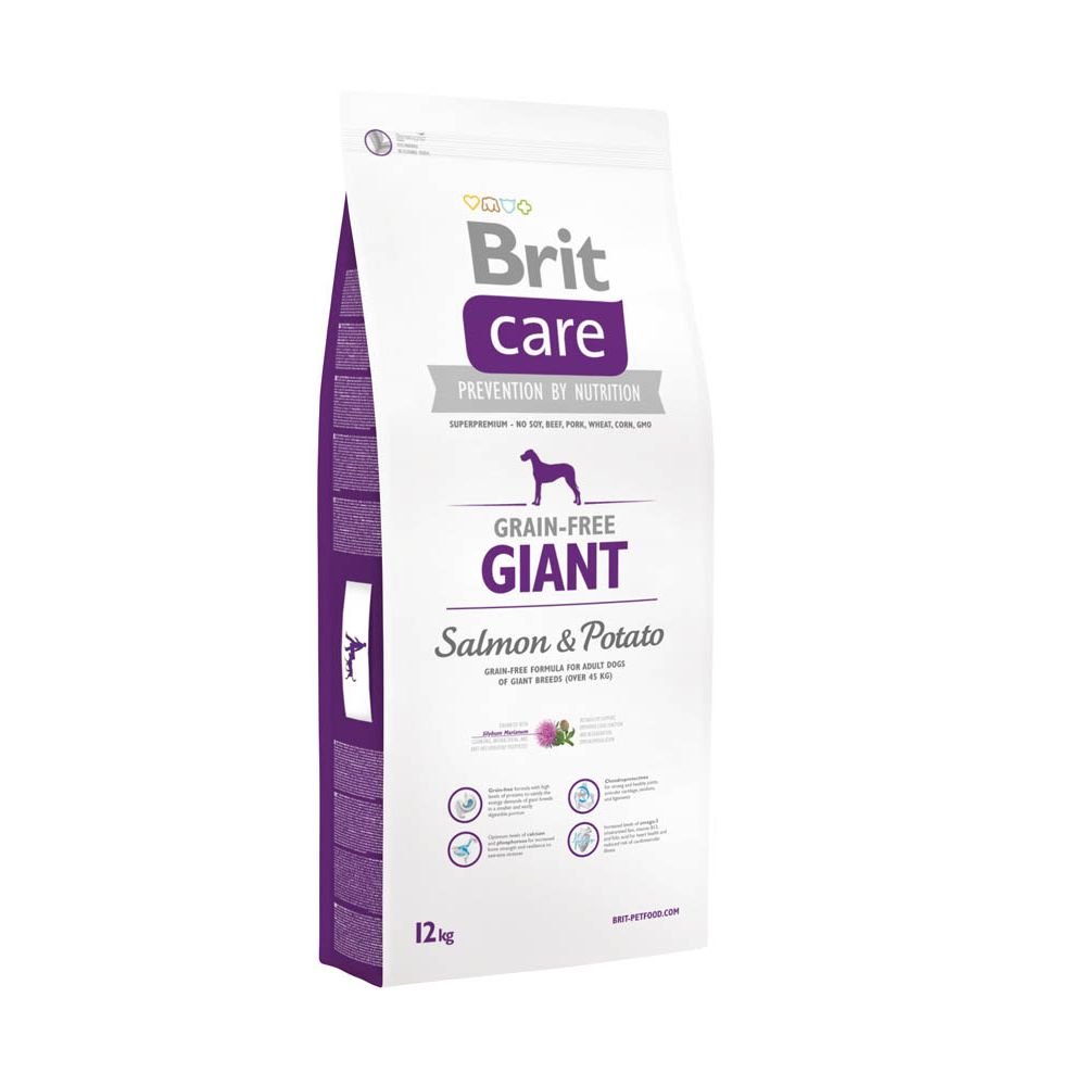 Brit Care Grain-Free Adult Giant Salmon & Potato (12 kg)