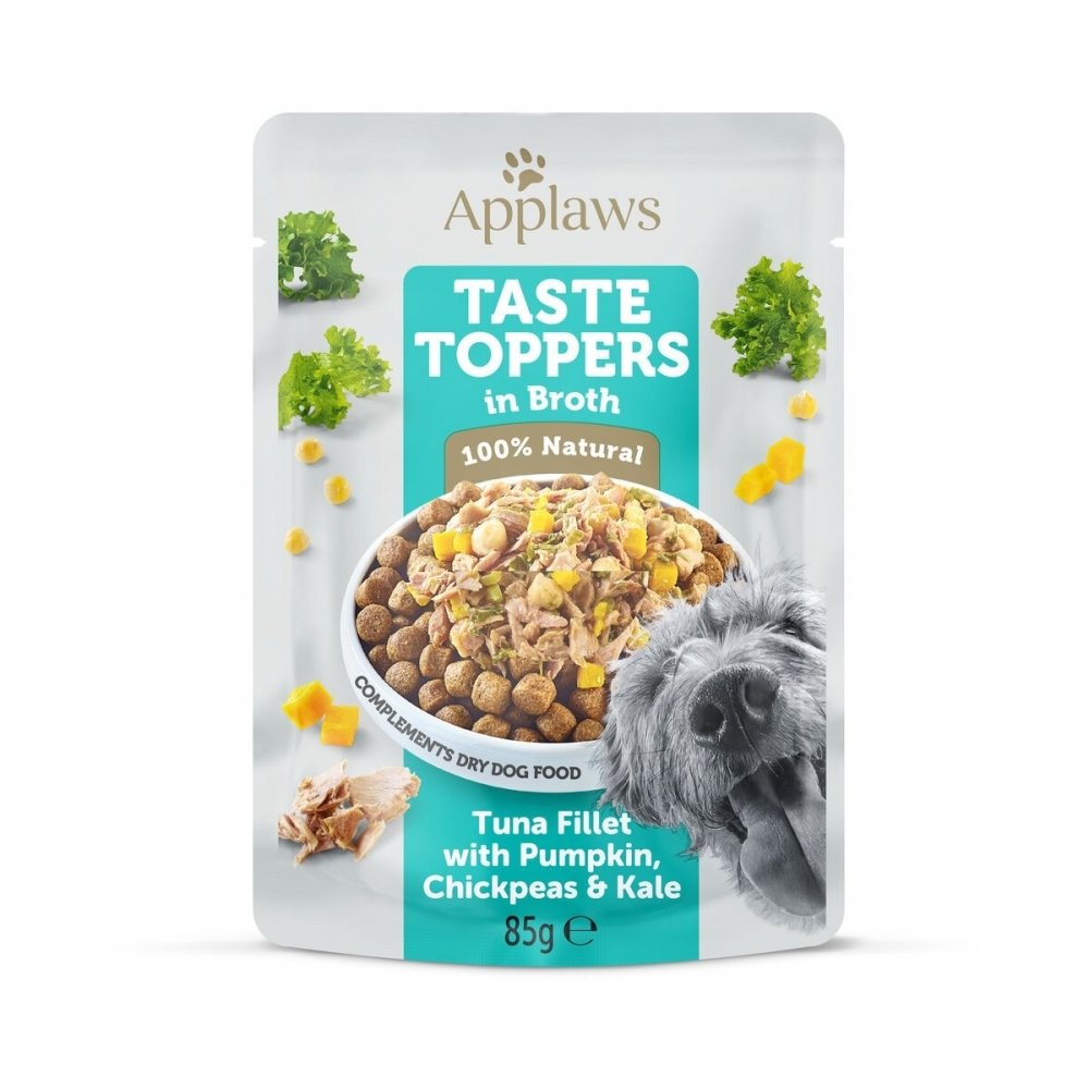 Applaws Taste Toppers Tuna fillet with Pumpkin Chickpeas & Kale 85 g