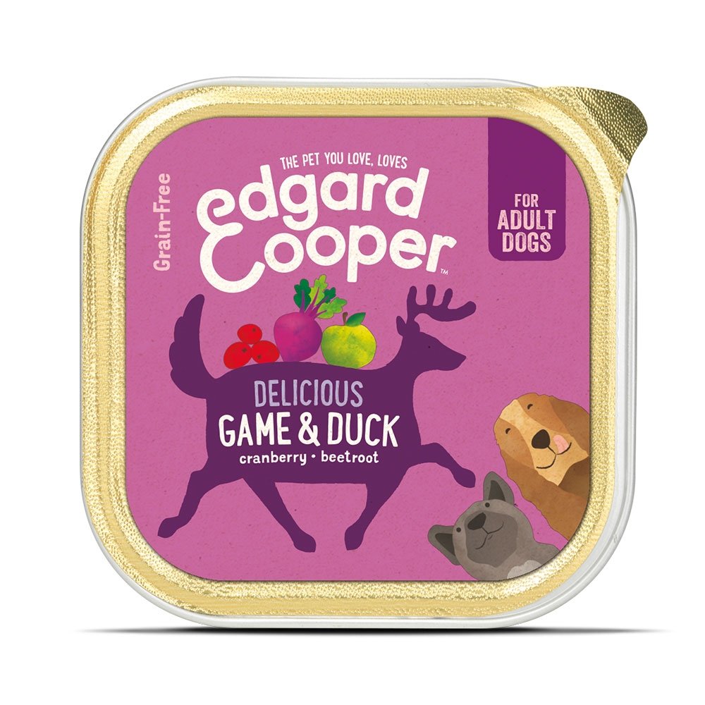 Edgard & Cooper Dog Adult Game & Duck (150 g)