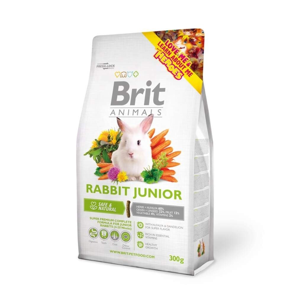 Produktfoto för Brit Animals Kanin Junior (300 g)