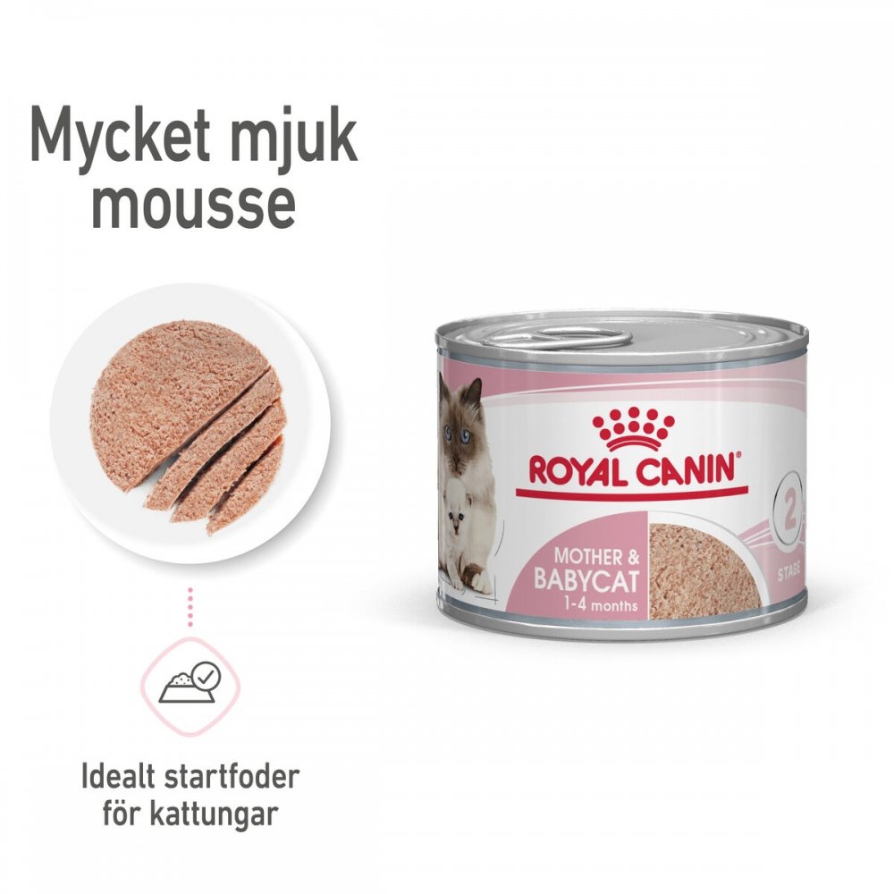 Image of Royal Canin Mother & Babycat Mousse (195 g)