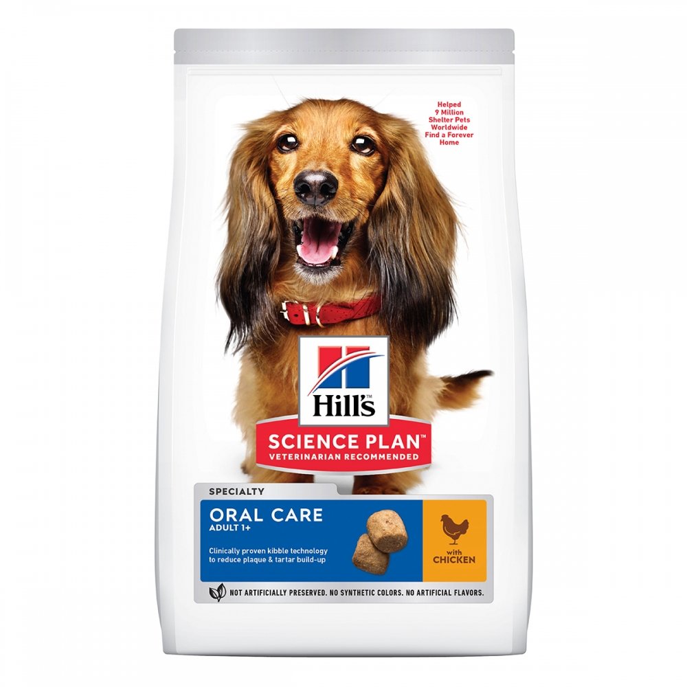 Produktfoto för Hill's Science Plan Dog Adult Oral Care Chicken (2 kg)