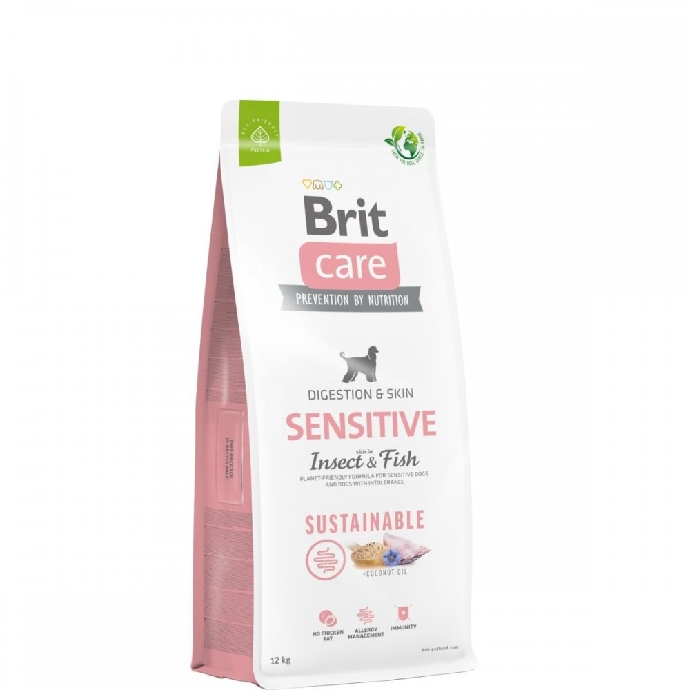 Brit Care Dog Adult Sustainable Sensitive Insect & Fish (12 kg)