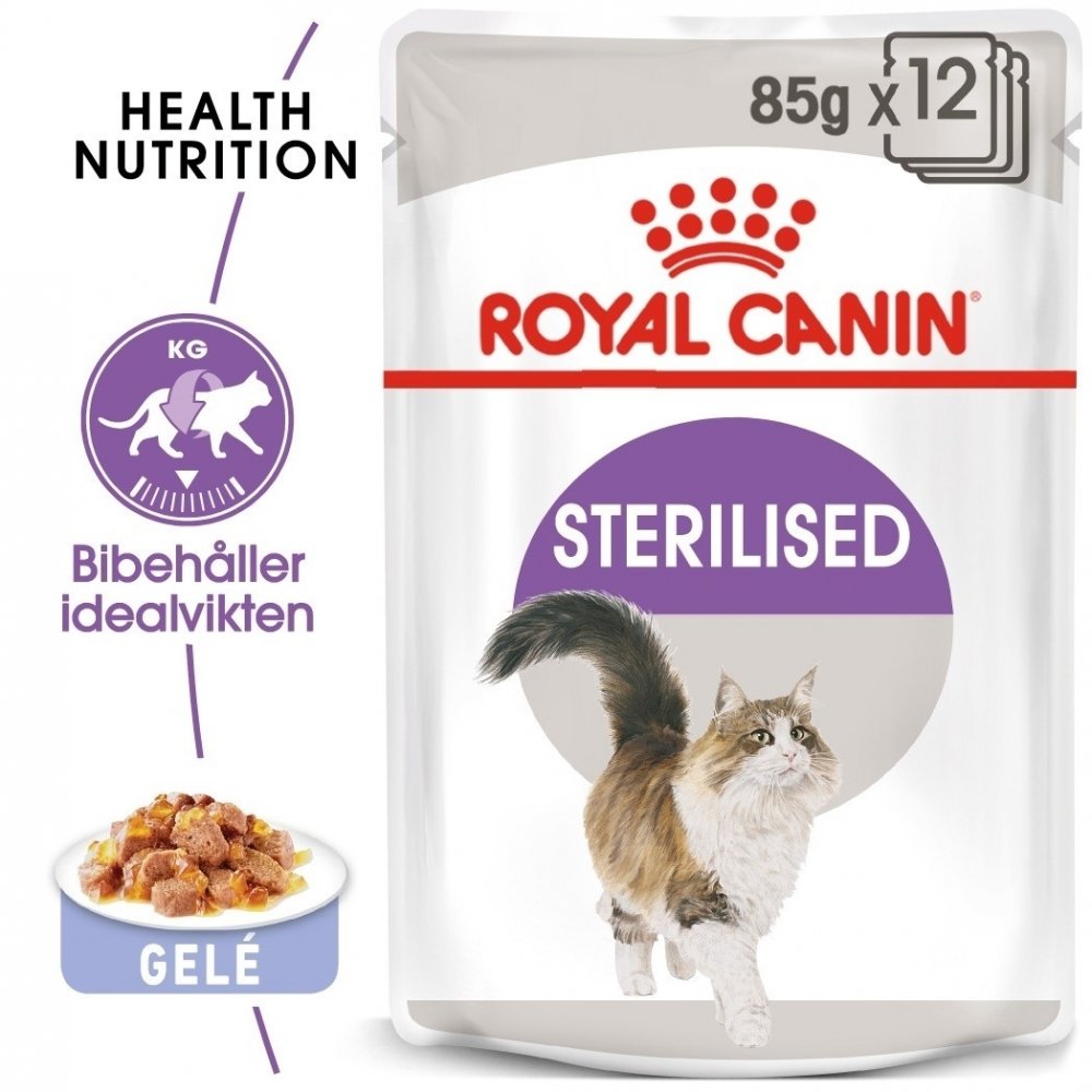 Royal Canin Sterilised Jelly 12×85 g