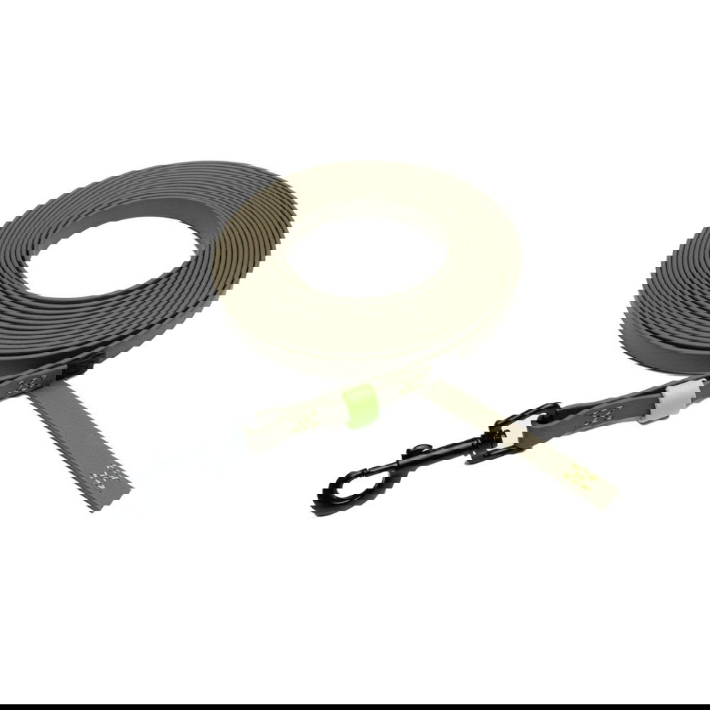 Cloud7 Ipanema Långt Hundkoppel/Långlina i Biothane Grön (10 m)