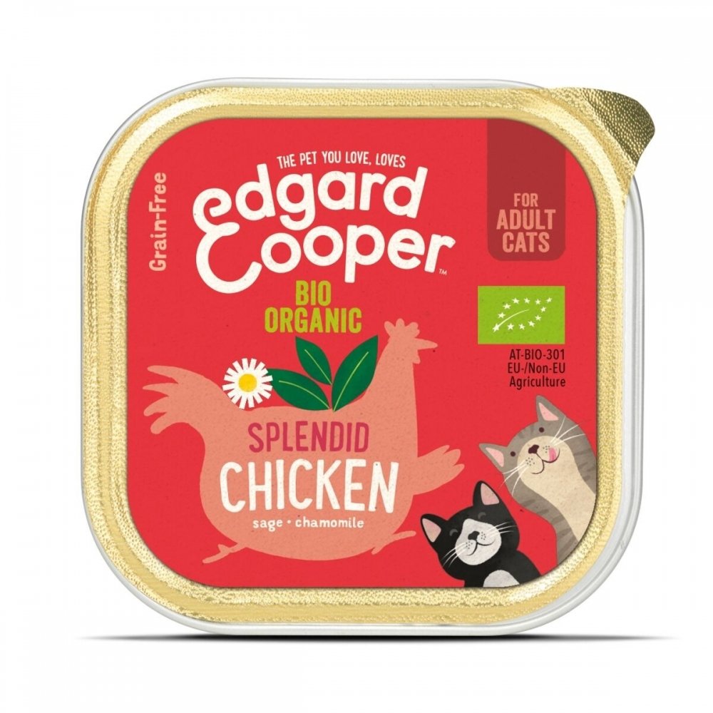 Edgard & Cooper Cat Organic Kyckling (85 g)