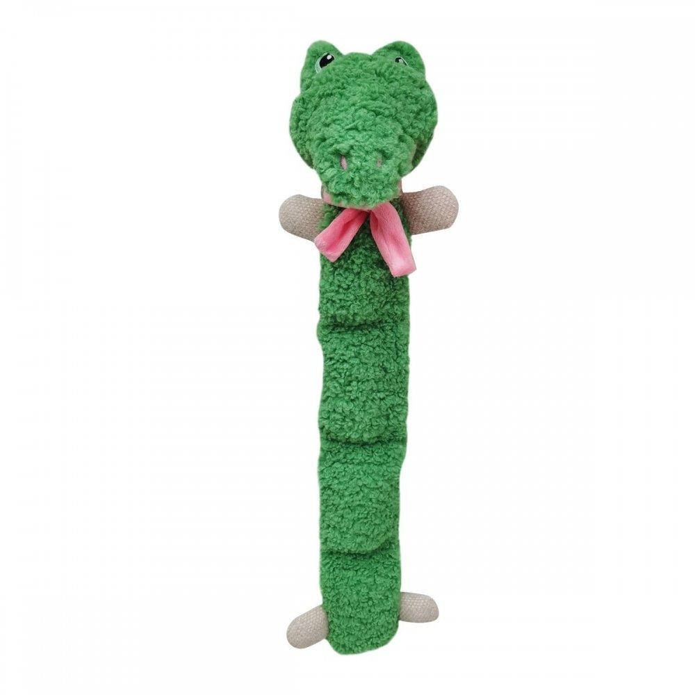 Bark-a-Boo Marshmallow Jungle Lång Alligator Multisqueaker