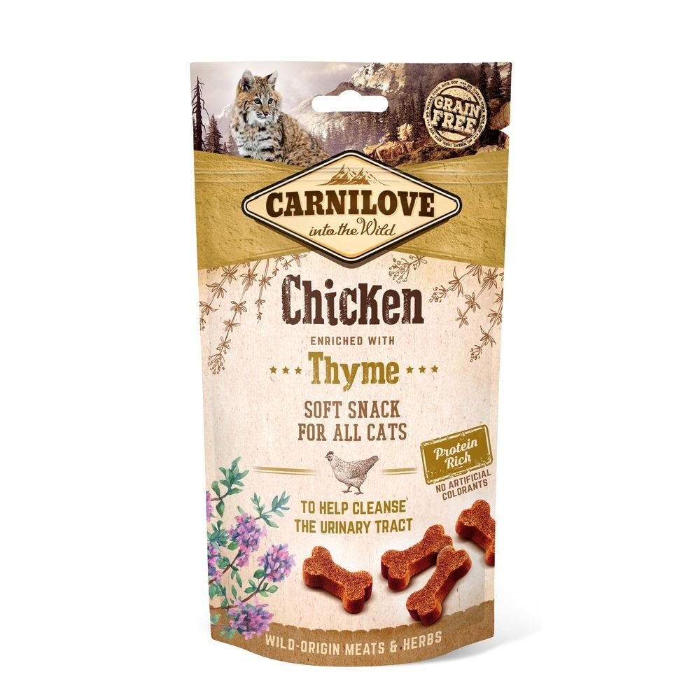 Carnilove Cat Snack Chicken & Thyme 50 g