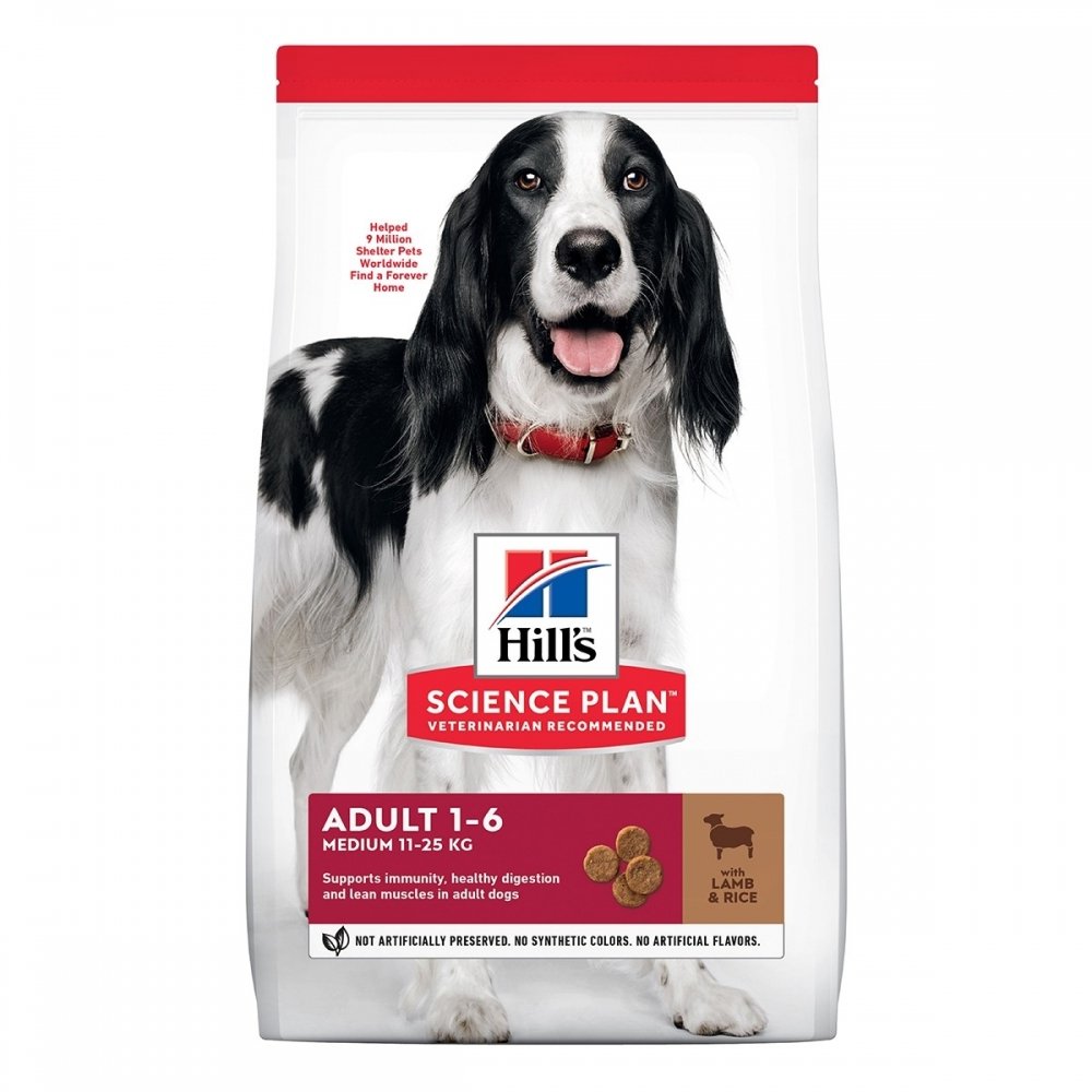 Hill's Science Plan Dog Adult Medium Lamb & Rice (25 kg)