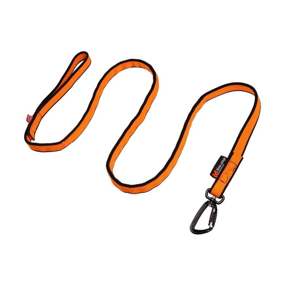Produktfoto för Non-stop Dogwear Bungee Hundkoppel Orange (M)