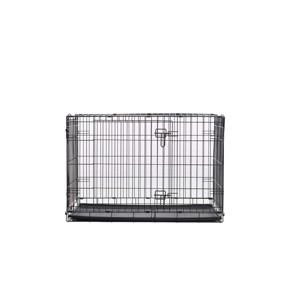 Savic Dog Cottage Hundbur Metall Svart (91 x 57 x 62)