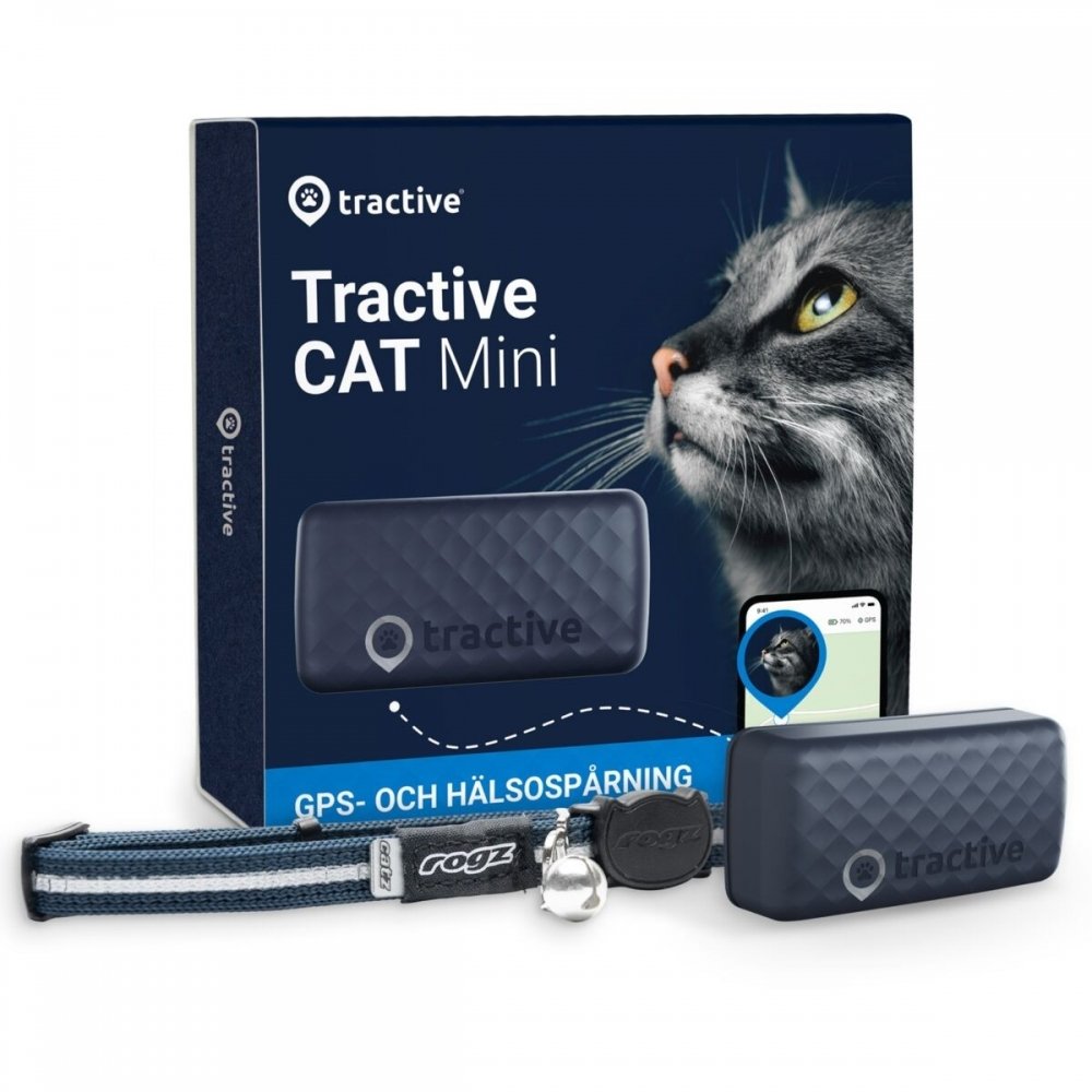 Tractive Mini GPS till Katt