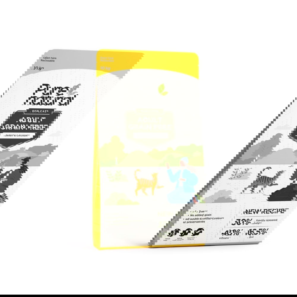 Purenatural Cat Adult Grain Free Turkey & Chicken (10 kg)