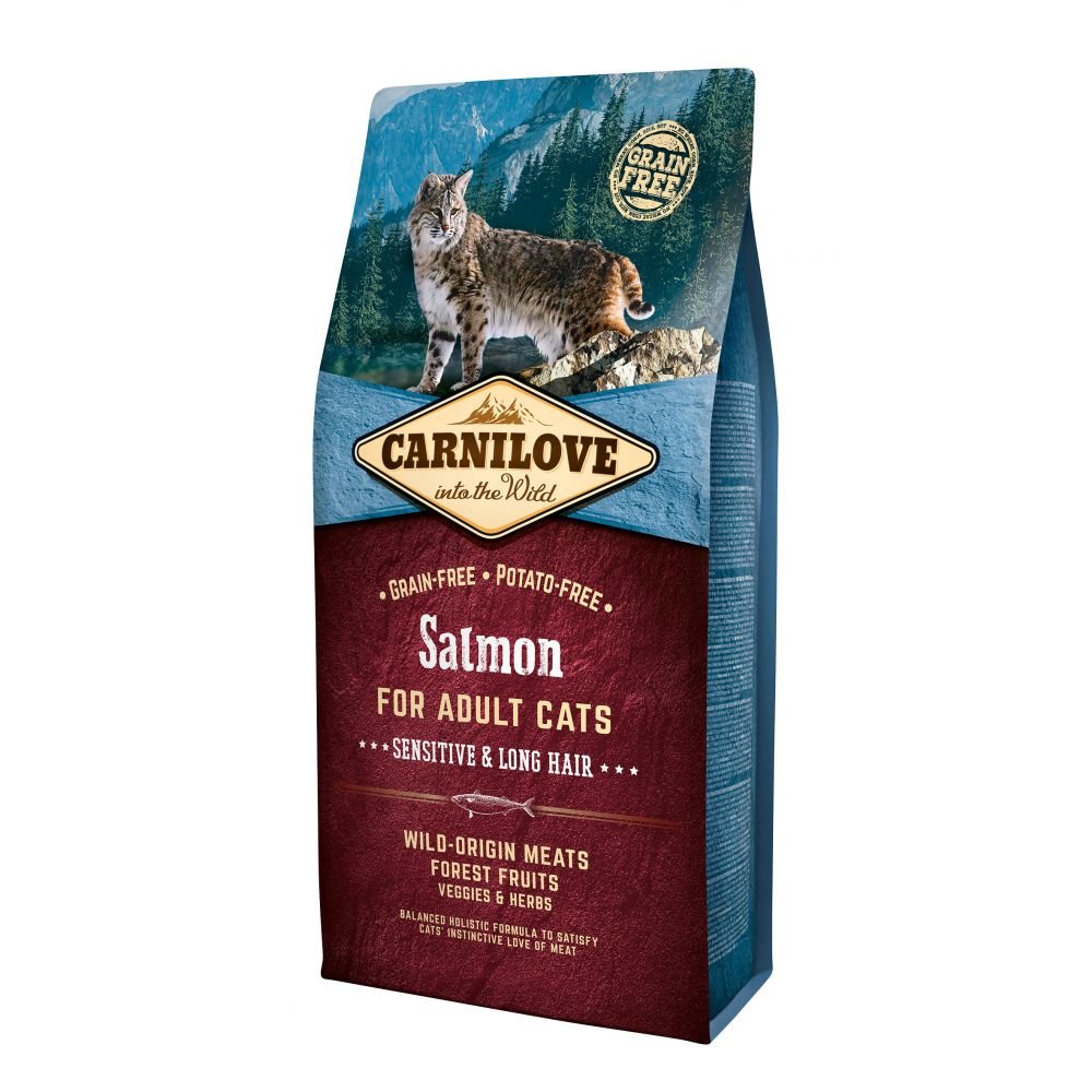 Carnilove Cat Adult Sensitive Lax (6 kg)