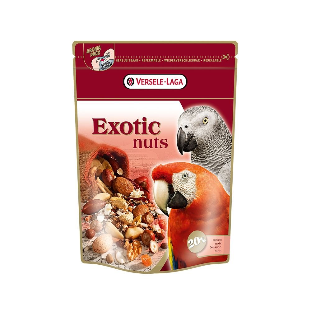 Produktfoto för Versele-Laga Prestige Premium Parrot Exotic Nuts Mix 750 g