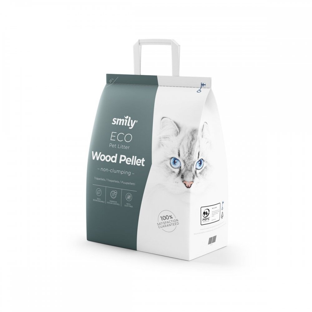 Smily Cat Smily Eco Träpellets 20 liter