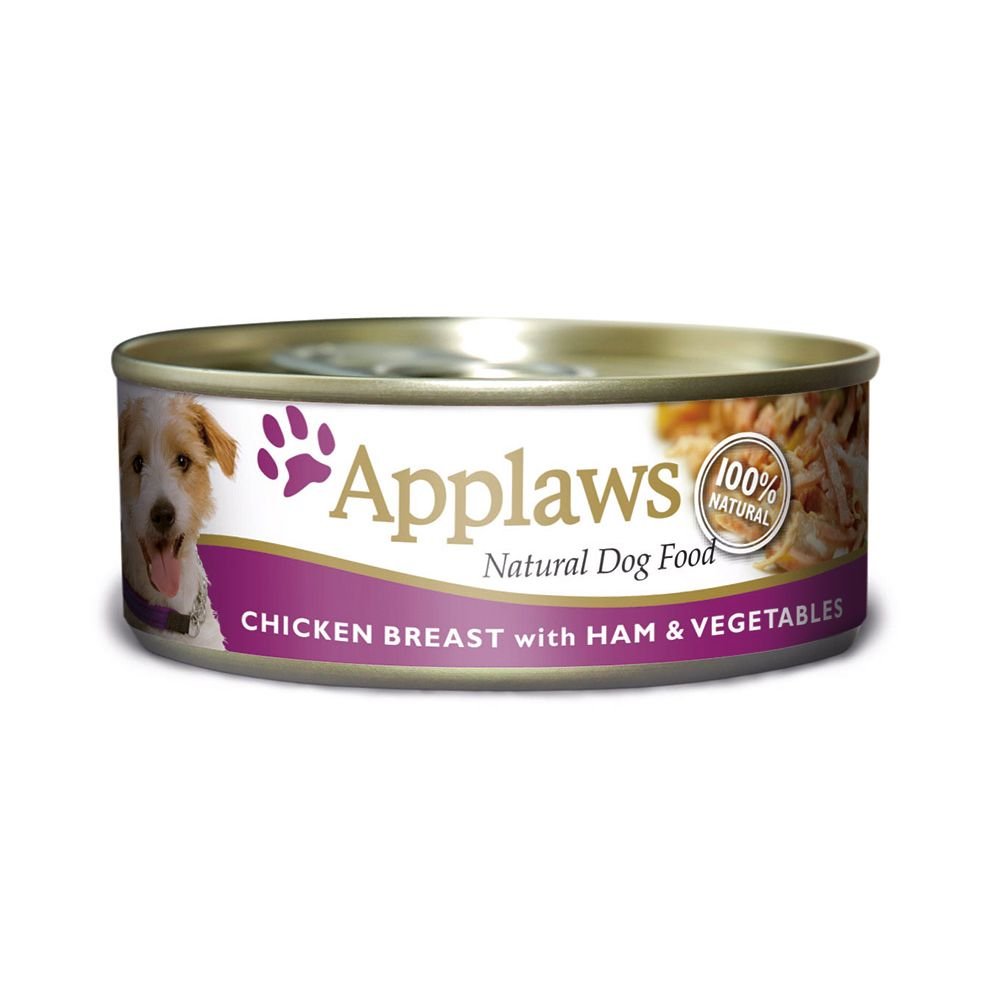 Applaws Dog Kyllingbrbröst Skinka & Grönsaker 156 g
