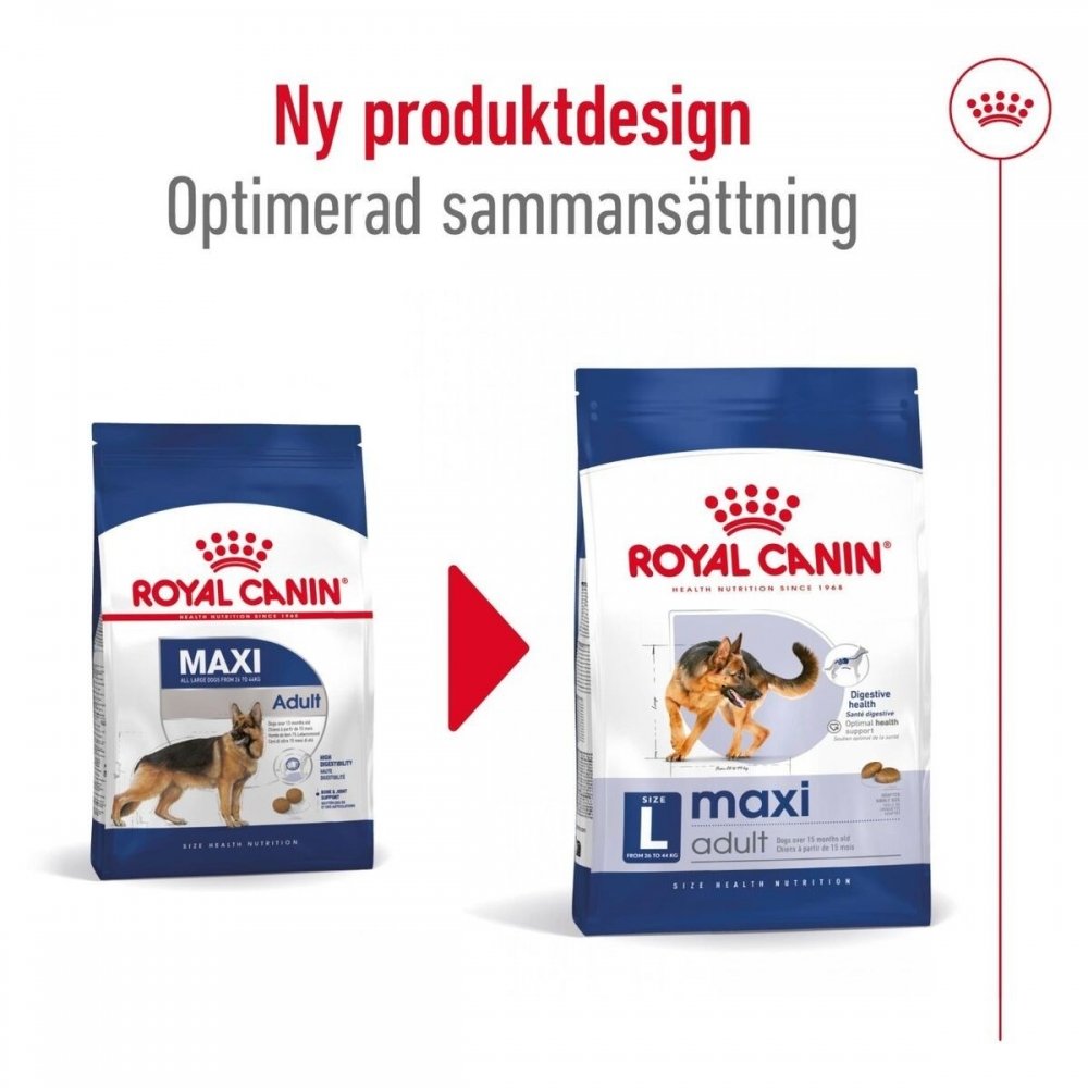 Royal Canin Maxi Adult torrfoder för hund (4 kg)