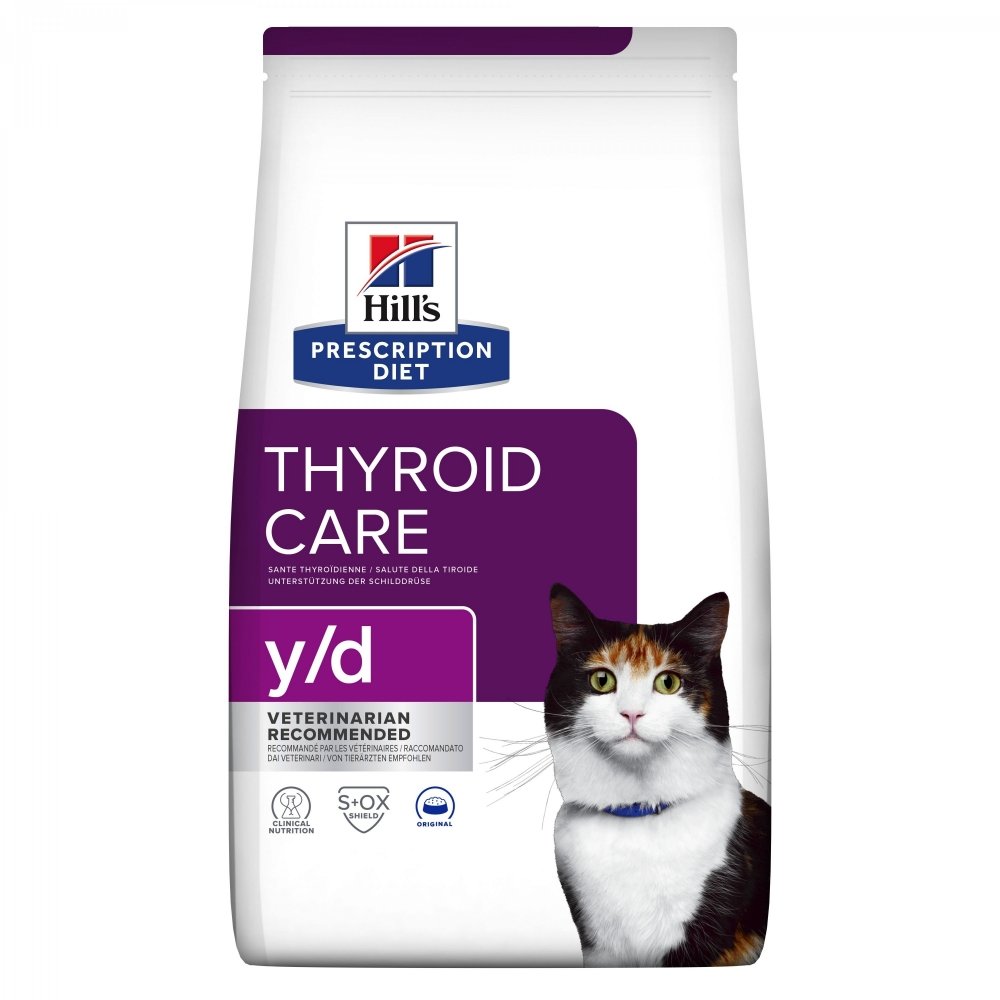 Hill's Prescription Diet Feline y/d Thyroid Care Original (1,5 kg)