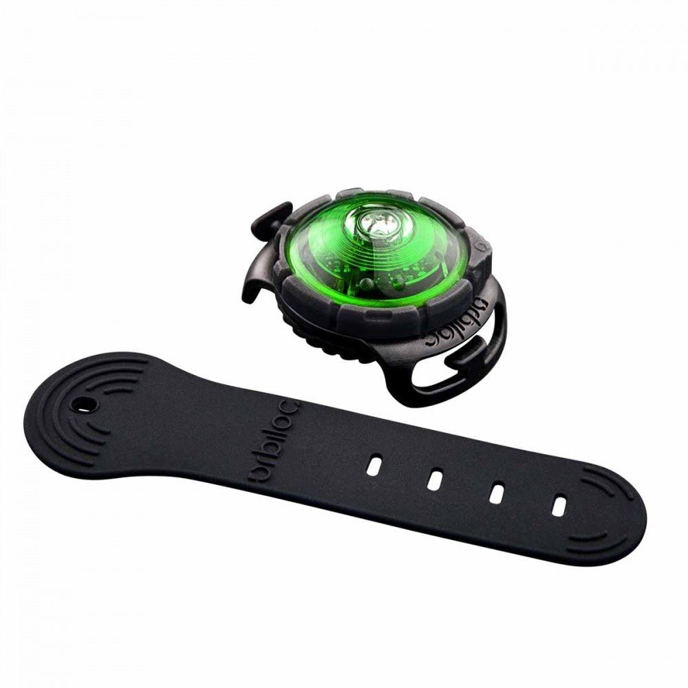 Produktfoto för Orbiloc Dual Safety Light (Grön)
