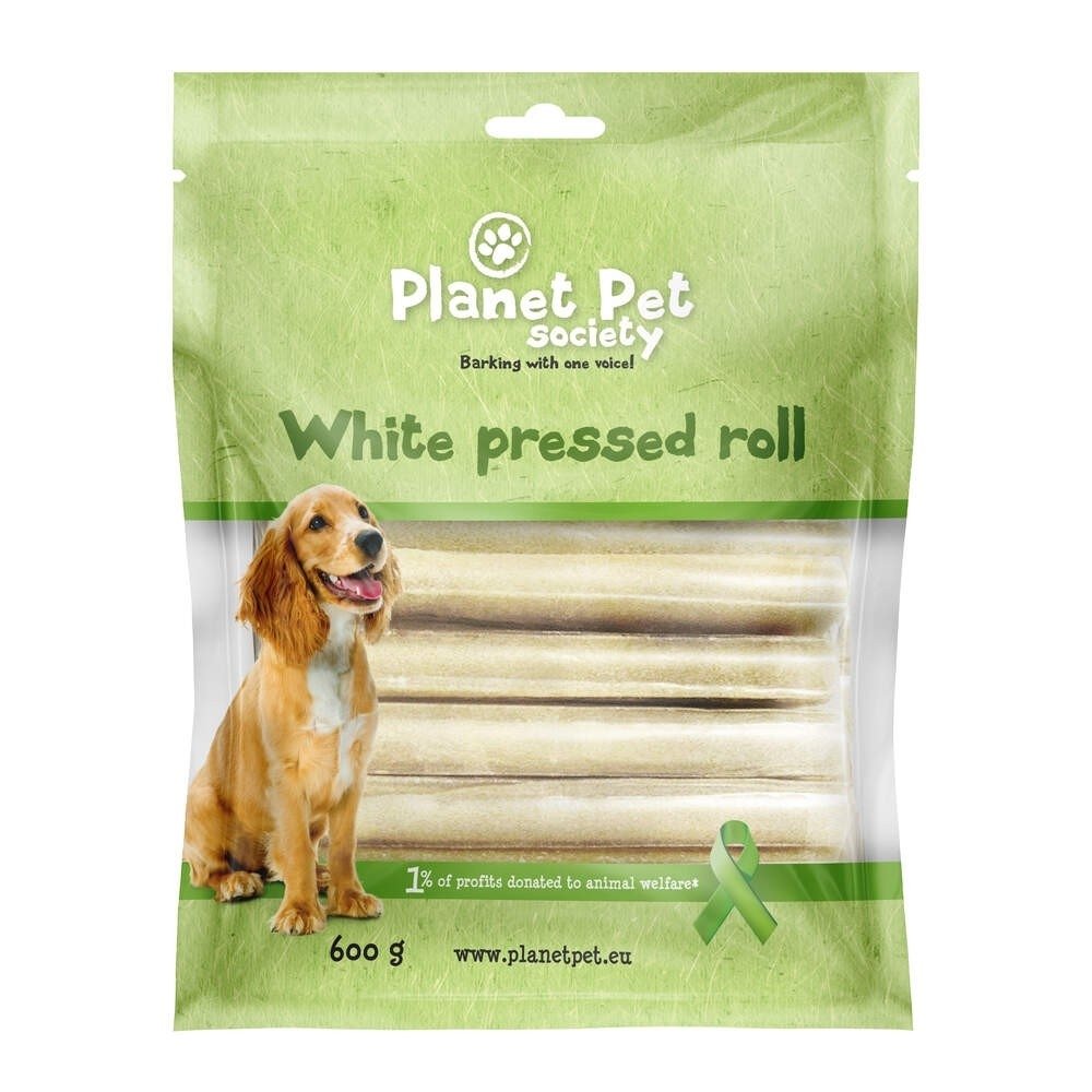 Planet Pet Society Tuggrulle Pressad Vit 30-pack