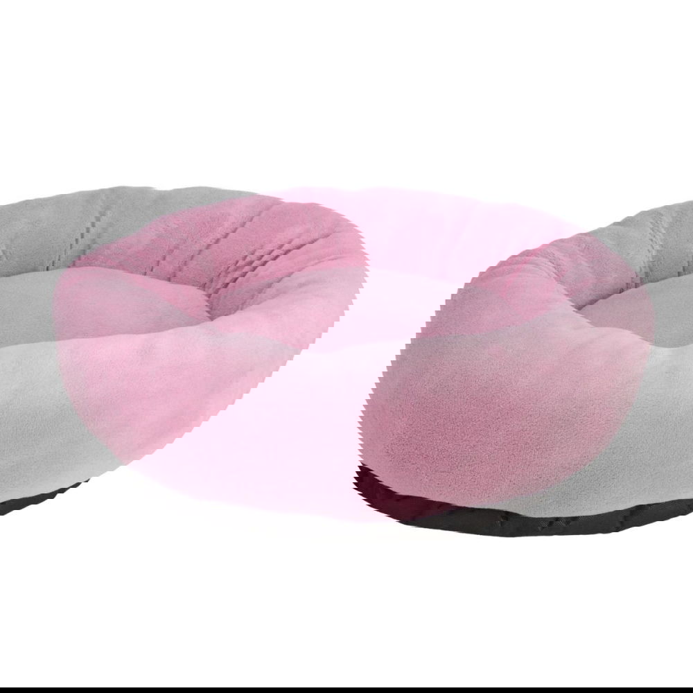 Little&Bigger Sleepy Donut Hundbädd/Kattbädd Rosa (80 cm)