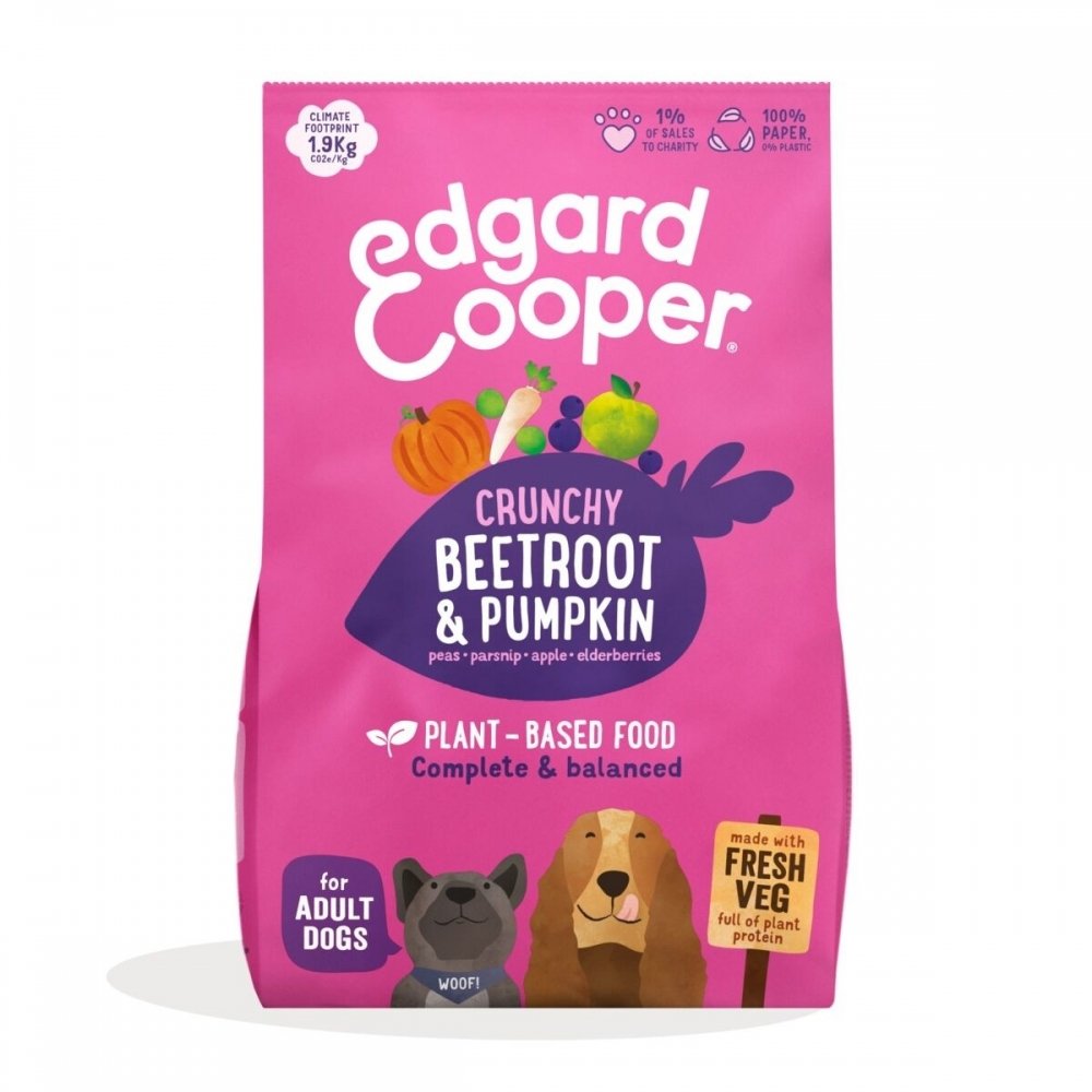 Edgard & Cooper Dog Adult Crunchy Beetroot & Pumpkin (7 kg)